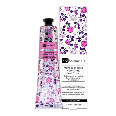 Dr Botanicals Moroccan Rose Nourishing  Hand Cream 50ml