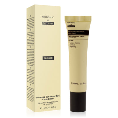 Organic & Botanic Advanced Eye Serum Dark Circle Eraser For Men 15ml