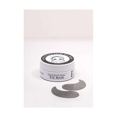 Shangpree Gold Black Pearl Eye Mask